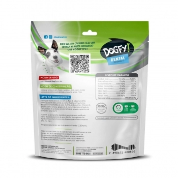 Snack Dental Original Mini Porte com 7 Unidades 49g Dogfy
