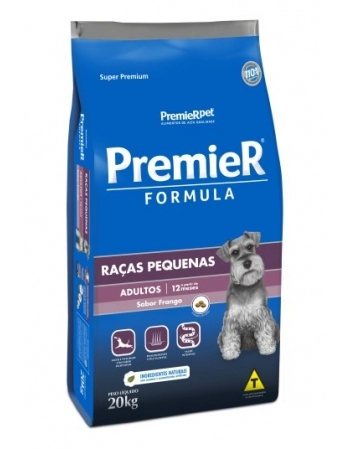 Ração PremieR Fórmula para Cães Adultos de Raças Pequenas Frango 20Kg