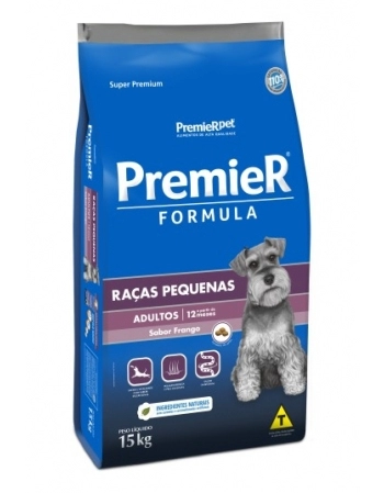 Ração PremieR Fórmula para Cães Adultos de Raças Pequenas Frango 15Kg