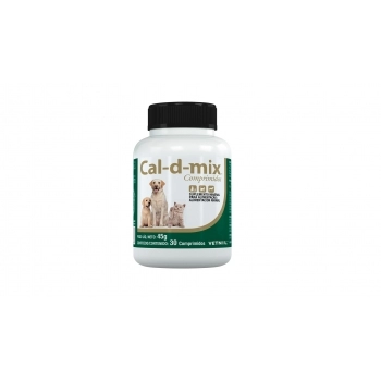 Suplemento Cal-D-Mix 30 Comprimidos - Vetnil