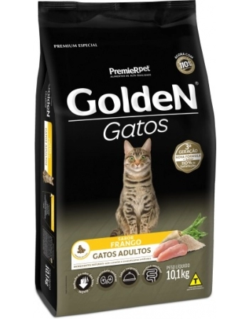 Ração Golden para Gatos Adultos Frango 10,1Kg