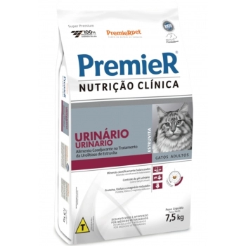 Ração PremieR Nutrição Clínica Urinária para Gatos 7,5kg