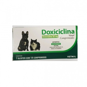 Antibiótico Doxiciclina 50 mg (14 Comprimidos)