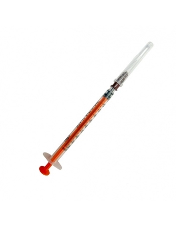 Seringa Descartável de Insulina 1 ml Com Agulha 13X4.5mm - TKL