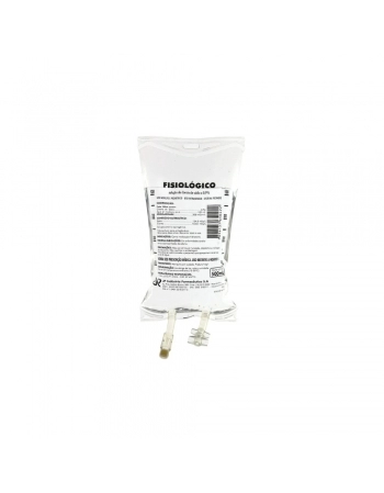 Fisiológico 0,9% 500ml Bolsa PVC
