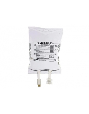 Glicose 5% 250ml Bolsa PVC