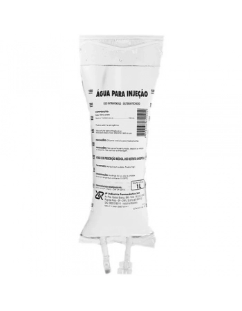 Água para Injeção 1000ml Bolsa PVC