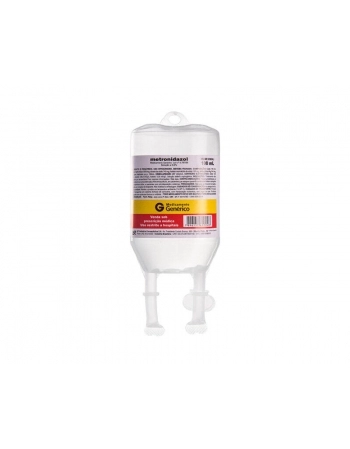 Metronidazol Genérico 100ml Bolsa PVC