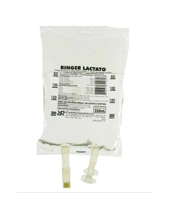 Ringer com Lactato 250ml Bolsa PVC