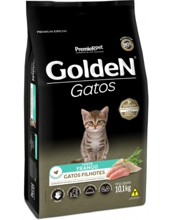 Ração Golden Gatos Filhotes Frango 10,1Kg