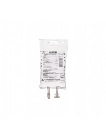Ringer com Fisiológico 500ml Bolsa PVC