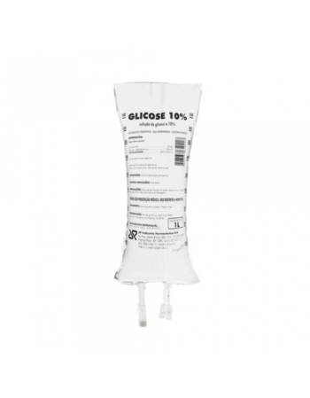 Glicose 10% 1000ml Bolsa PVC