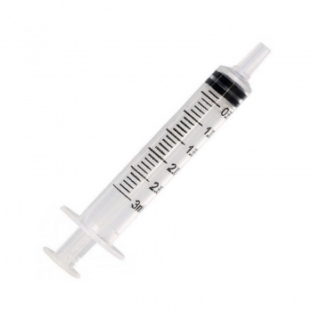 Seringa 3ml Sem Agulha Luer Slip - Unidade
