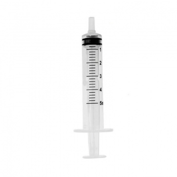 Seringa 5ml Sem Agulha Luer Slip - Unidade