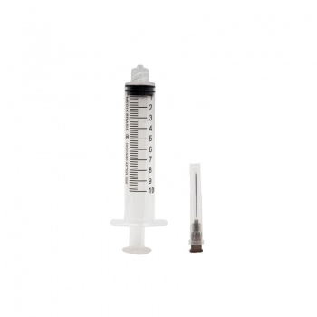 Seringa 10ml Com Agulha Luer Slip 1 Unidade (22G) - Medix