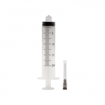Seringa 20ml Com Agulha Luer Lock 1 Unidade (22G) - Medix