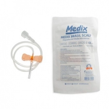 Scalp Polybag 21G Luer Lock Medix