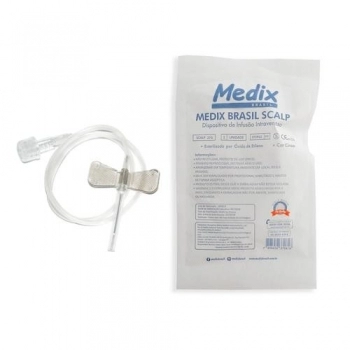 Scalp Polybag 27G Luer Lock Medix