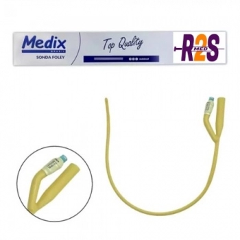 Sonda Foley Látex 2 Vias 16 FR 15-30ml Medix