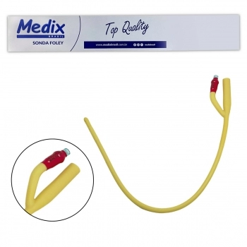 Sonda Foley Látex 2 Vias 18 FR 15-30ml Medix