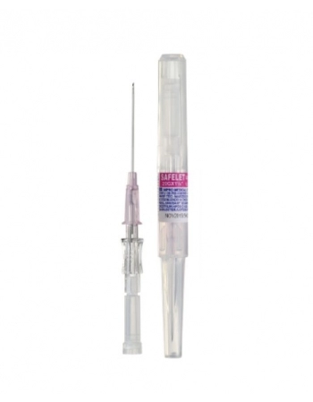 Cateter Intravenoso ETFE Safelet-Cat IV 20GAX1.1/4