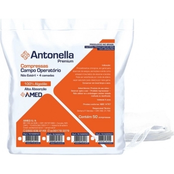 Campo Operatório Antonella 8G,23cmX25cm, C/ 50UND.