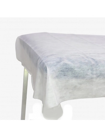 Lençol Descartável Sem Elástico Soft Branco 10 UN - Anadona