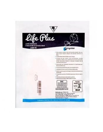 Luva Cirúrgica Life Plus - Estérileril - 8,5