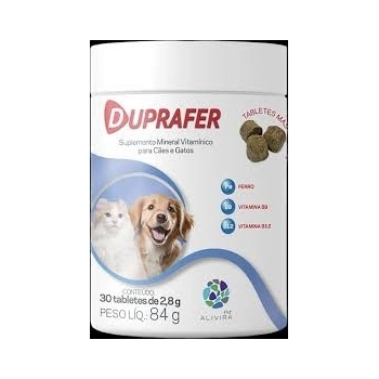 Suplemento Duprafer Mastigável 84g - Alivira