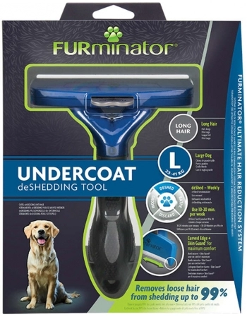 ESCOVA FURMINATOR NEW PARA CAES DE PELO LONGO - G