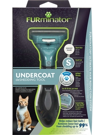ESCOVA FURMINATOR NEW PARA GATOS DE PELO CURTO - P