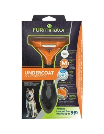 ESCOVA FURMINATOR NEW PARA CAES DE PELO CURTO - M