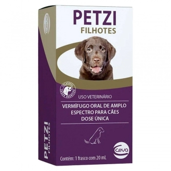 Vermífugo Petzi Plus Suspensão 20 mL