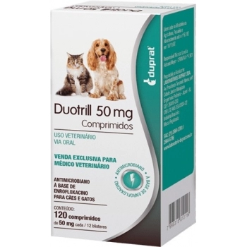 Antibiótico Duotrill 50 mg 120 Comprimidos