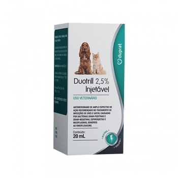 Antibiótico Duotrill 2,5% Injetável 20 mL