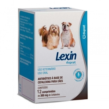 Antibiótico Lexin 300 mg 12 Comprimidos