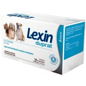 Antibiótico Lexin 300 mg 120 Comprimidos