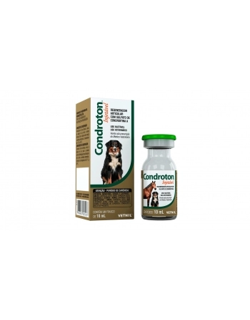 Suplemento Condroton Injetável 10ml - Vetnil
