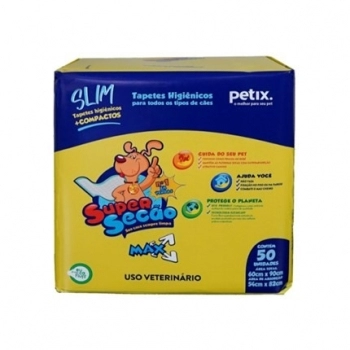 Tapete Higiênico Super Secão Max Slim 60x90 50 unidades