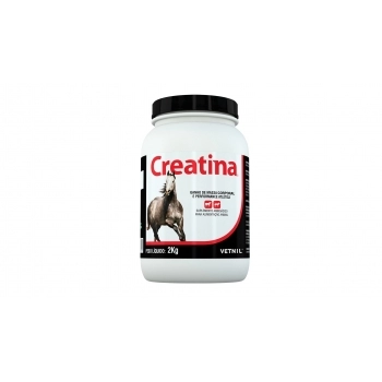 Suplemento vitamínico Creatina 2kg Balde - Vetnil