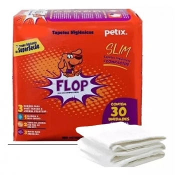 Tapete Higiênico Flop Max Slim 60x72 30 unidades