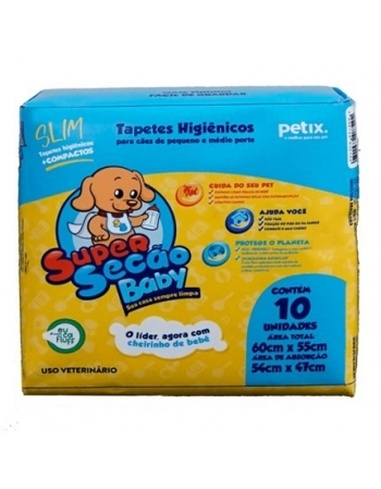 TAPETE HIG SUP SEC BABY SLIM C/ 10