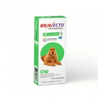 BRAVECTO TRANSDERMAL CAES 500MG 1X1DS 15