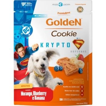 GOLDEN COOKIE CAES ADULTOS 350G KRYPTO EDICAO LIMITADA