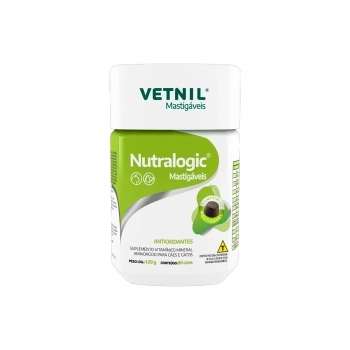 Suplemento Nutralogic Mastigáveis 60 Comprimidos - Vetnil