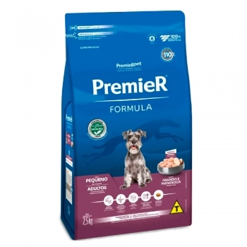 Ração PremieR Fórmula para Cães Adultos de Raças Pequenas Frango 2,5Kg