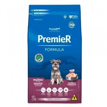 Ração PremieR Fórmula para Cães Adultos de Raças Pequenas Frango 2,5Kg