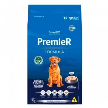 Ração PremieR Fórmula para Cães Adultos de Raças Grandes Frango 15Kg