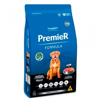 Ração PremieR Fórmula Senior para Cães Adultos de Raças Grandes Cordeiro 15kg