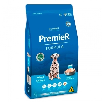 Ração PremieR Fórmula para Cães Adultos de Raças Médias Frango 15Kg